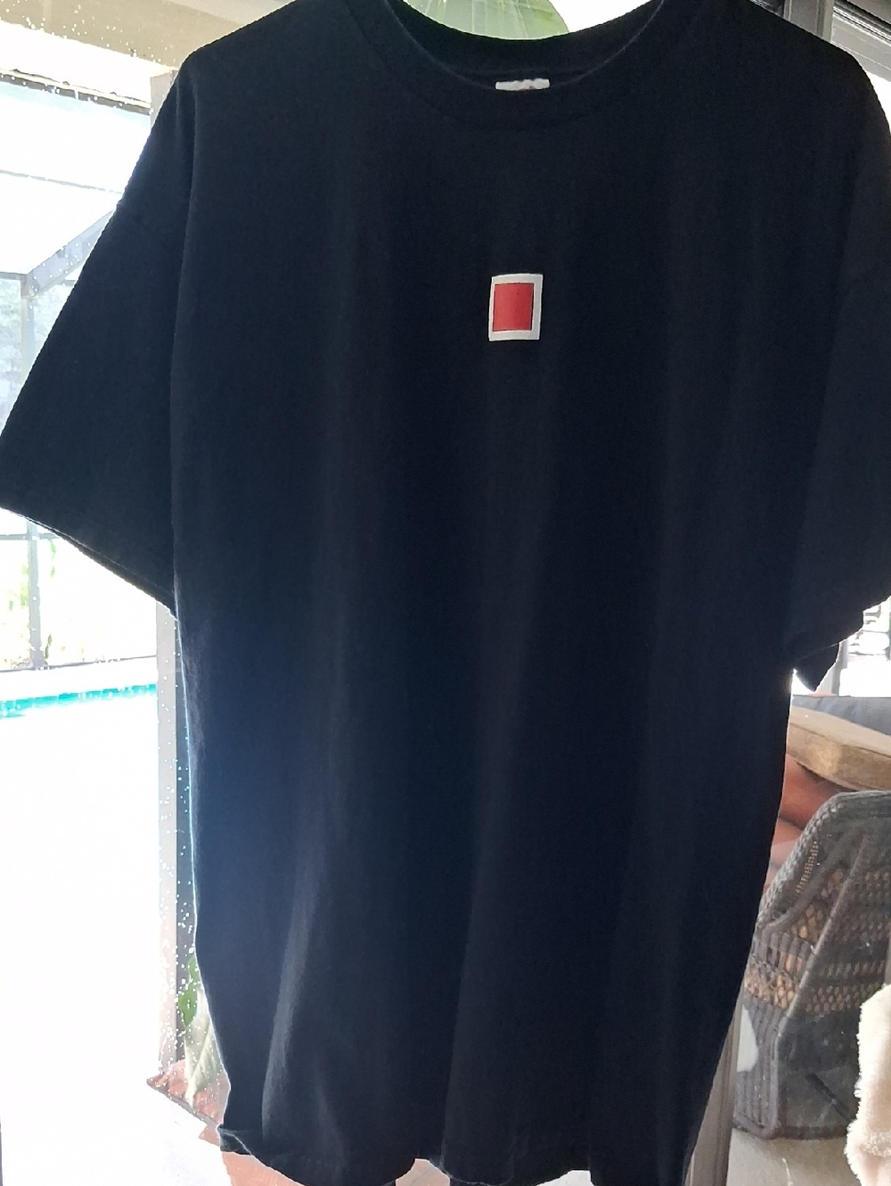 RED SQUARE LOGO with JOIN THE PARTY on back from Vegas MANDALAY Bay